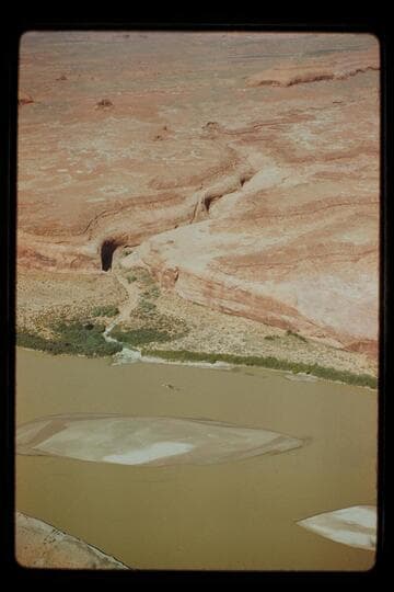 Dredge, Mile 121.5, dugway built by Gibbons crews
