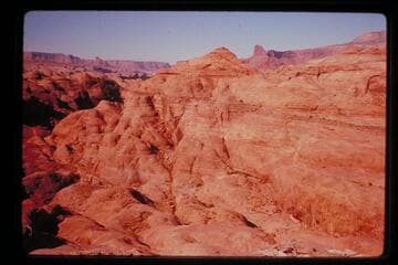 Butte at head of joint
