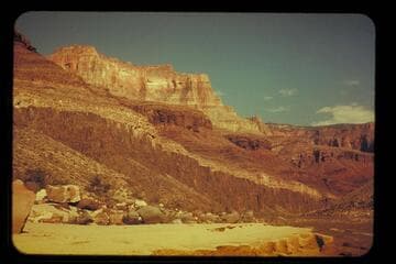 Diabase above Tapeats Creek