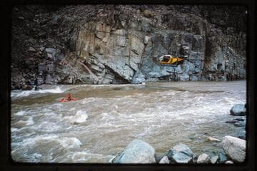 Chopper follows Garth in 217 Mile Rapid