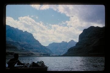 Up in Grand Canyon from near lower end