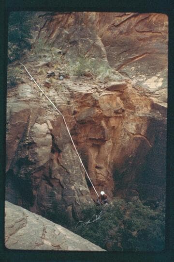 John Harvey Butchart at foot of line into bottom of 73