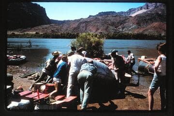 Ron Smith's boloques [?], Lees Ferry