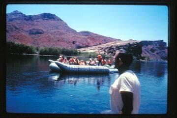 Sanderson rig departs Lees Ferry
