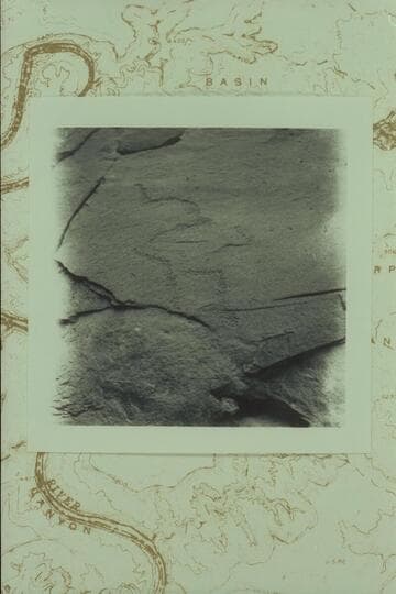 Inscription on left wall 200 yards inside mouth of Horse Canyon