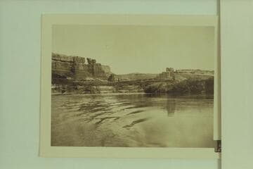 East into basin at Turks Head named Castles of the Gods.  Easton, Leeds, Wheeler cruise in the "Paddy Ross"