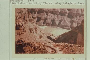 Forster Rapid from the Rim--with telephoto lens