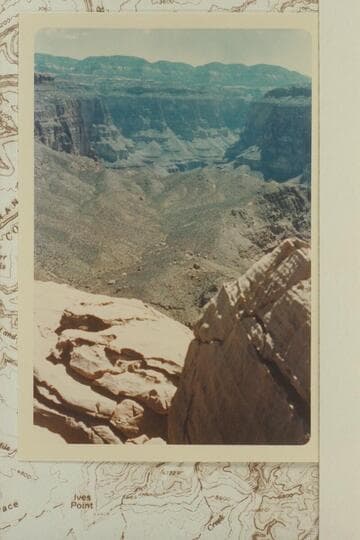 Trail to Tapeats from Cogswell Butte