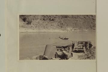 Lees Ferry and two Zahn cars