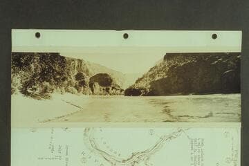 Down Ladore Canyon from about 4 miles above its mouth