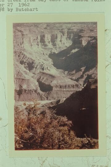 Tapeats Creek from bay east of Tahuta Point