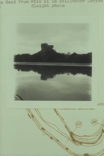 Turks Head from Mile 21 in Stillwater Canyon