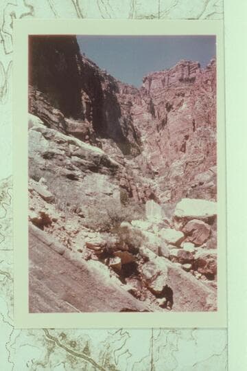 Chockstone Bridge Ravine southwest of Cheyava