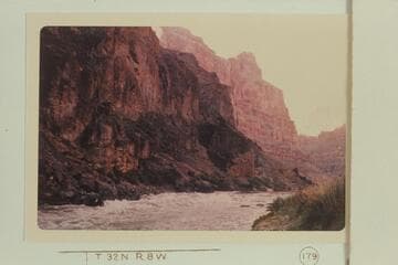 Up at foot of Vulcan Rapid