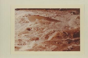 "Wee Red" taking a bash at Vulcan Rapid with Jon Hamilton at the wheel