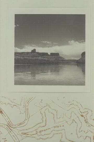 Down Labyrinth Canyon to the Castle at end of Steer Mesa