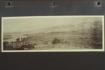 Green River Investigation; upstream 1 mile below Cub Creek, Daniel's Ranch