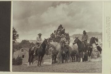 Tom and Nancy Daly and Buck Whitehat- Navajo Mountain Trading Post