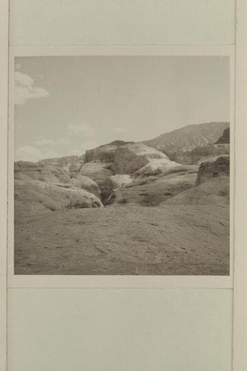 Up into head of middle fork of 73.6 from edge of plateau and trail between middle fork and southwest fork of 73.6
