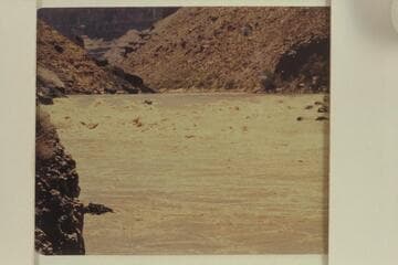 Larry Sanderson piloting the "Cactus" into Vulcan Rapid