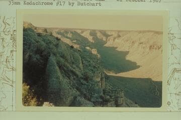 Up National Canyon from East Rim
