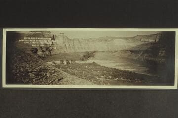 Green River Investigation:  Downstream in Desolation Canyon, 1/4 Mile above Tabby-Ah-Guy