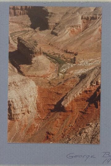 Gunsight Fault, Kanab Canyon, Arizona (Christmas card)