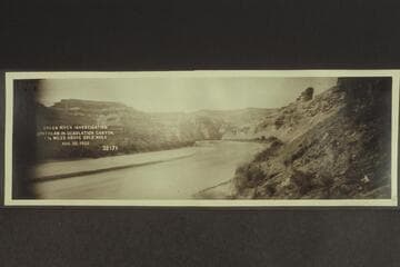 Green River Investigation:  Upstream in Desolation Canyon, 1 1/2 Miles above Gold Hole