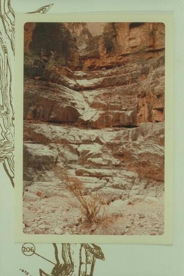 Dry fall in Indian Canyon