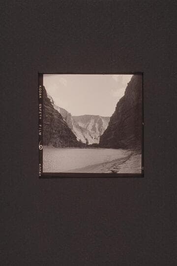Down river view from below Backus Rapid, Canyon of Ladore