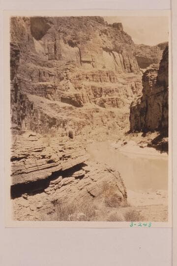Upriver from the mouth of 164 Mile Canyon