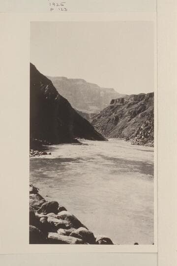 Rapids--Girand Dam Site looking downstream; Diamond Creek