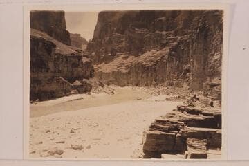 Downriver from the mouth of 164 Mile Canyon