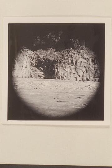 The "Cactus" (?) moving into the head of Mile 217 Rapid.  Approximate gauge:  90,500 cfs