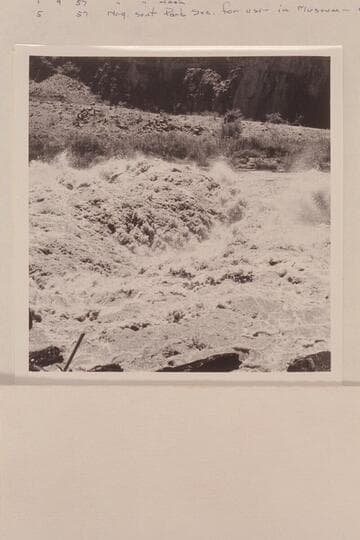 Wave at center of Vulcan Rapid