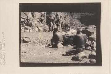 Buzz and Bill Belknap photo Mack Miller as he drops into the head of 217 Mile Rapid in Sportyak