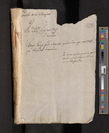 Trial of Joseph Jorge Fernández Arévalo for heretical blasphemy. [Also partial English translation and portion of rosary]