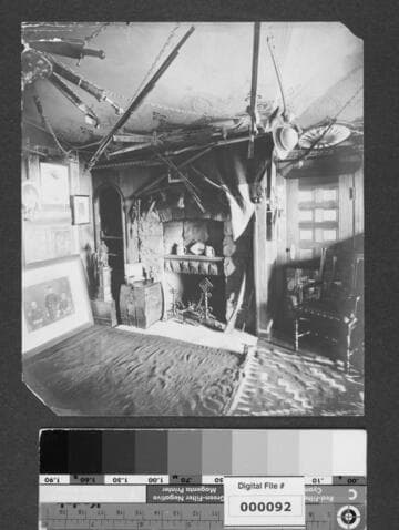 War memorabilia room at The Bivouac