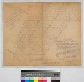 Plat of most of Crescenta Cañada