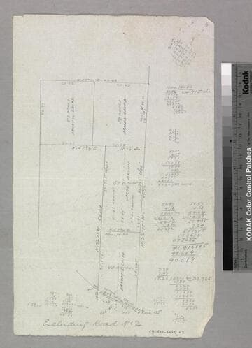 Rancho la Ballona : S87, partition of 1868 - showing Cripe family parcel