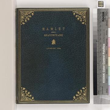 The tragicall historie of Hamlet, Prince of Denmarke