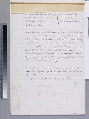 Celis Vineyard Tract - sketch map