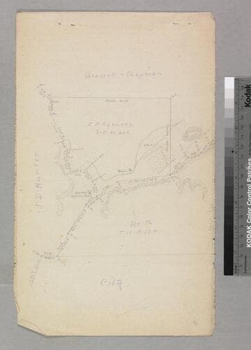 Arroyo Seco - meanders of Arroyo Seco