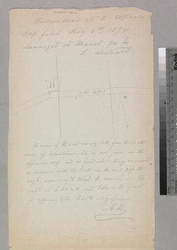Rancho la Ballona : S87, partition of 1868 - Ballona Road No. 2