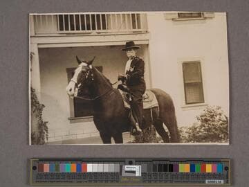 Lugo family papers, box 4, folder 1, Photographs -- La Casa del Rancho San Antonio (Bell Gardens, Calif.) 1911-1927