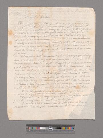 Henri Castro to George Cupples