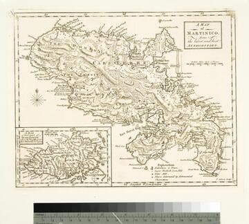 Map of Martinico, from the latest and best Authorities