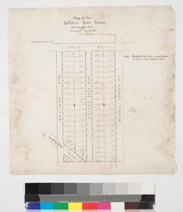 Map of the Golden Gate Tract