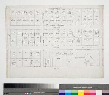 Los Angeles City Lot owners, blocks between Main & Hill Street, First to Fourth Streets