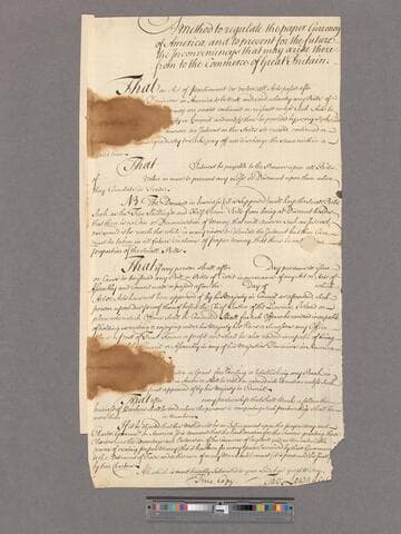 Lowndes, Thomas. A method to regulate the paper Currency of America